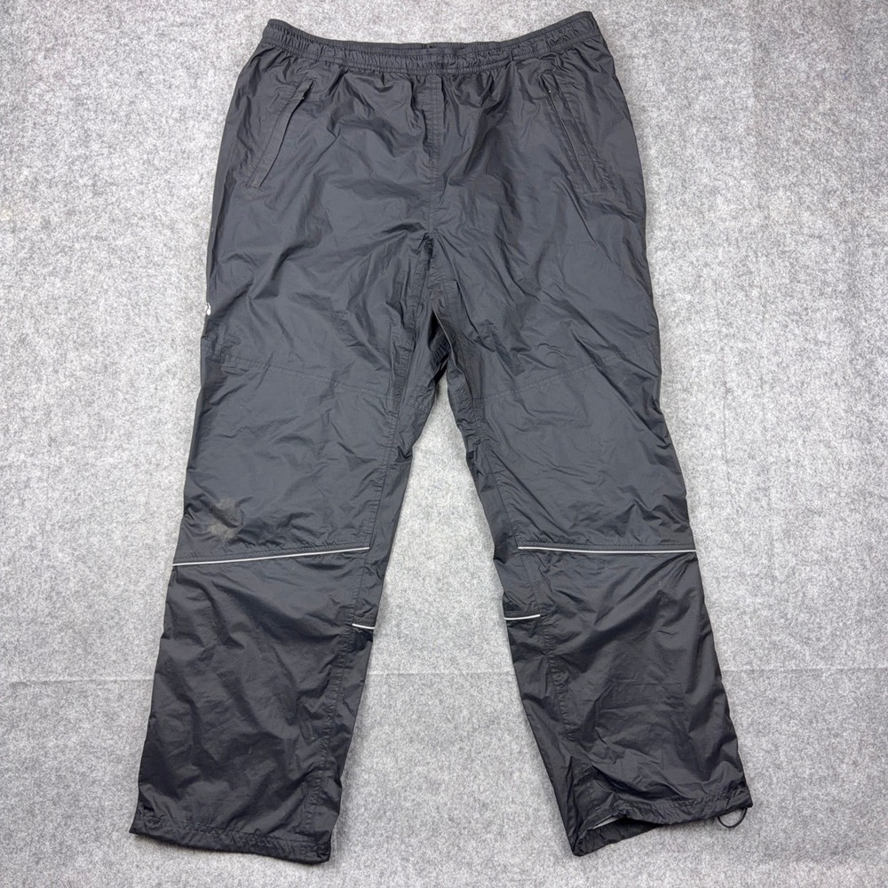 Alaskan Hardgear Pants Mens Large 36x32 Black‎ 40 Mile Rain Windbreaker Nylon